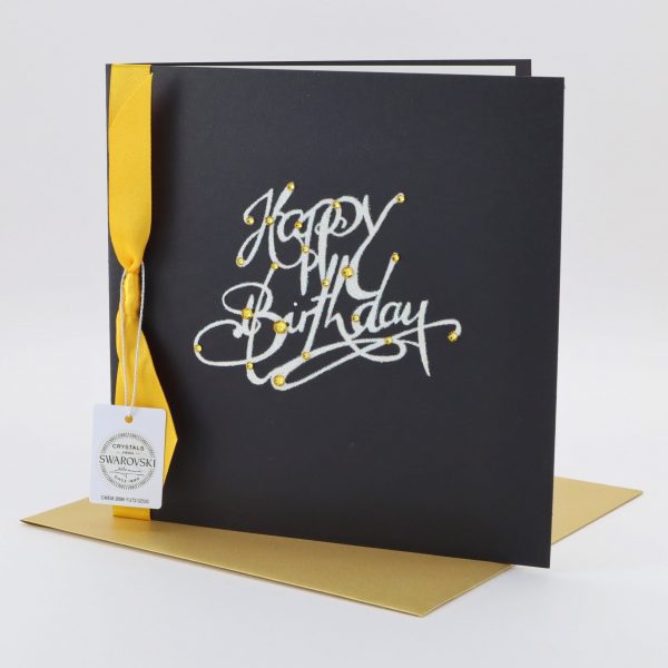 Carte anniversaire - Happy Birthday
