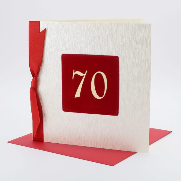carte anniversaire - 70 ans